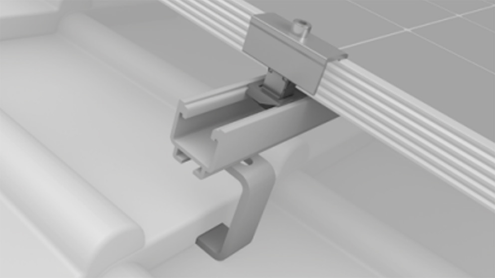 K2 Dachhaken für nahezu alle Tonziegel, Pfannenziegel und Betondachsteine